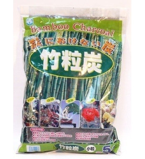 CARBON VEGETAL DE BAMBU GRANO PEQUEÑO 5L