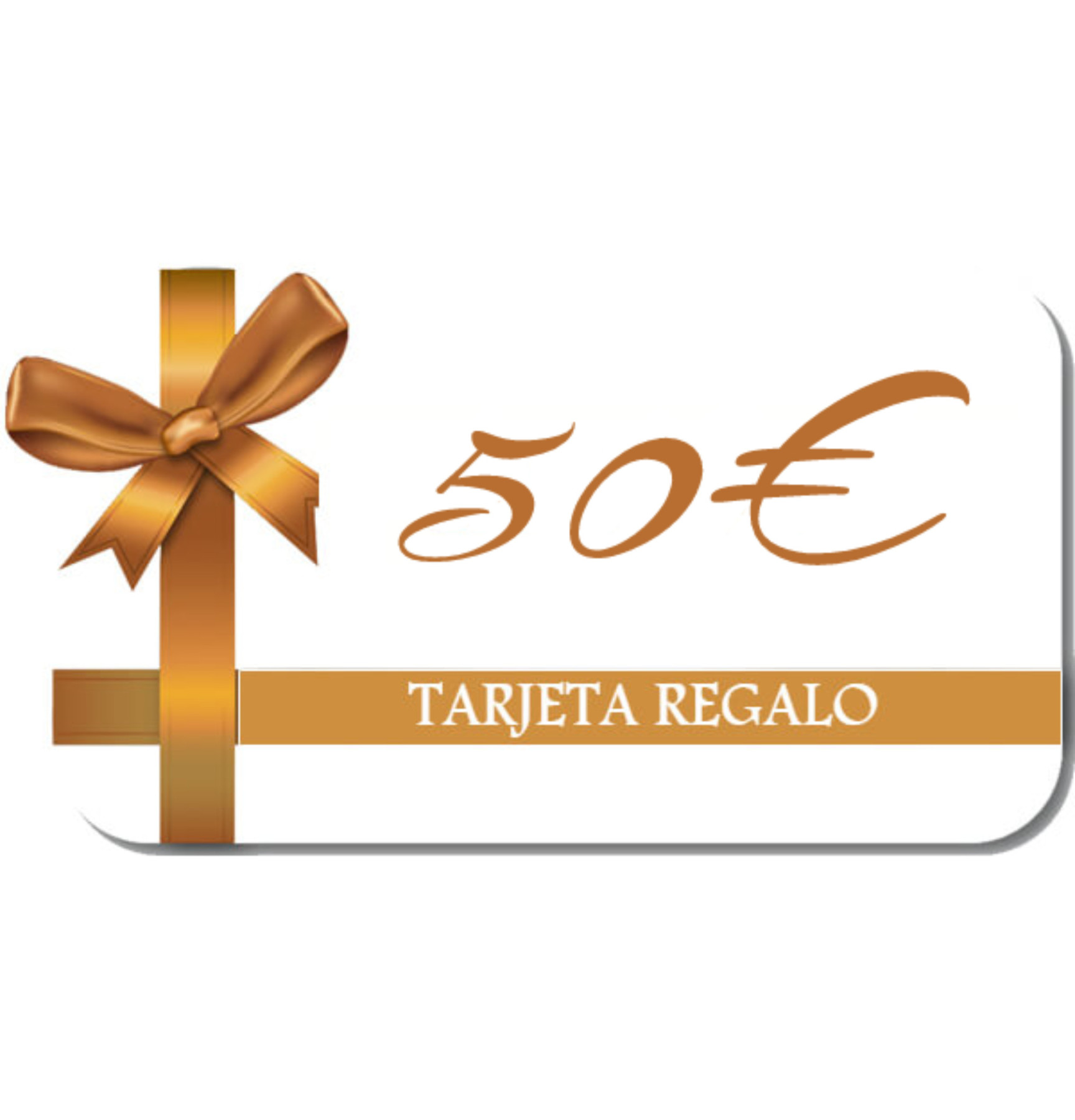 TARJETA DE REGALO DE 50€