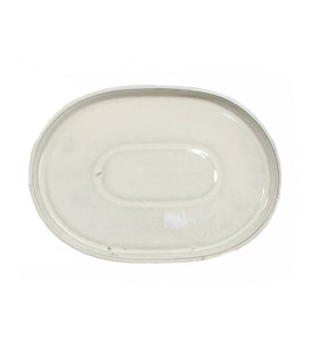 PLATO OVAL (20 * 16 * 2 cm aprox.)