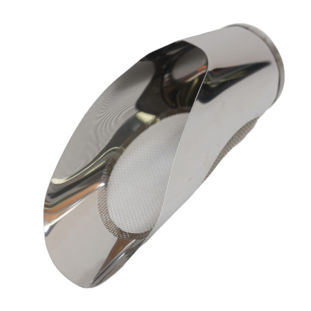 PALA CONICA CON MALLA ACERO INOXIDABLE