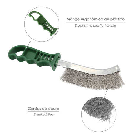 CEPILLO ACERO INOXIDABLE 25 cm