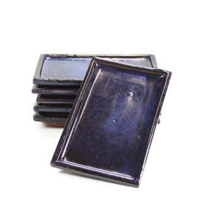 PLATO AZUL 14.5x9.5x2