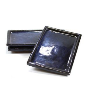 PLATO AZUL RECTANGULAR (25x15x2 cm)